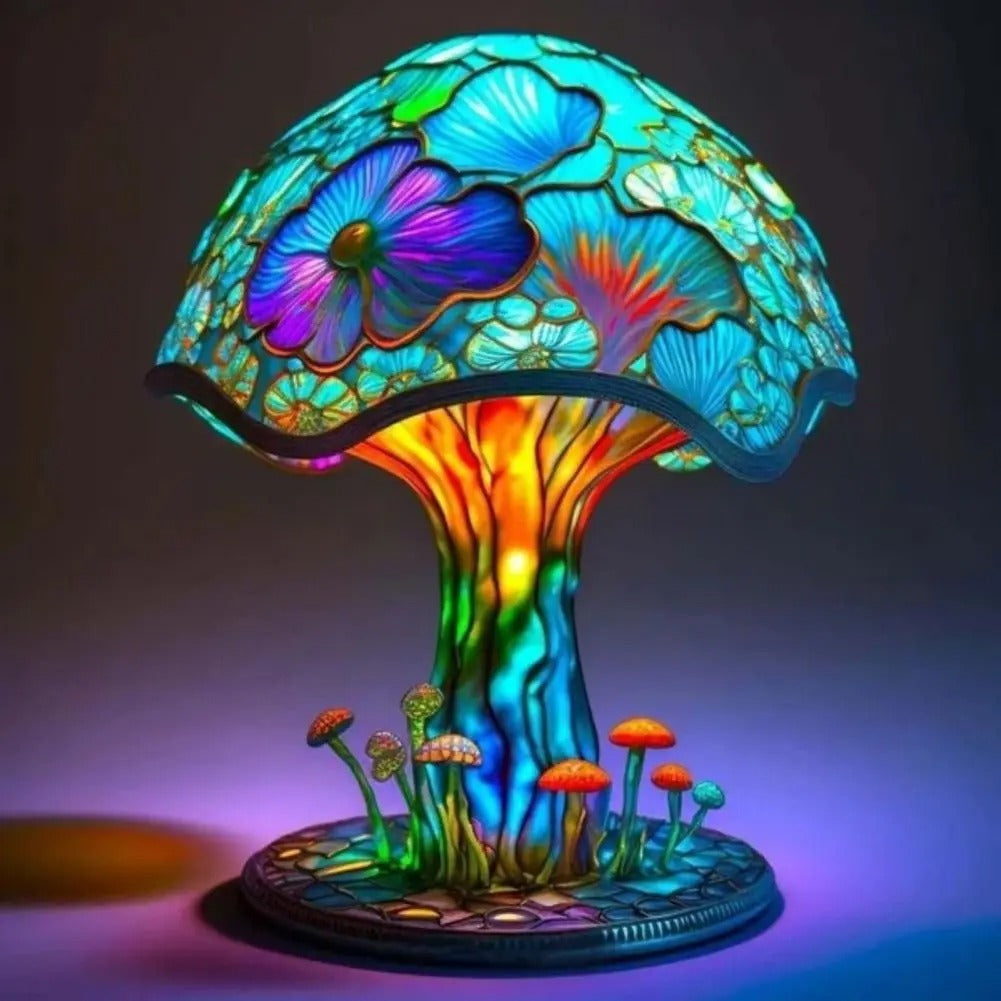 COLORSHROOM | מנורה בצורת פטרייה קסומה 